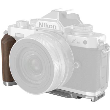 SmallRig 4803 - płytka L-kształtna, drewniany grip do Nikon Z fc, srebrny_1